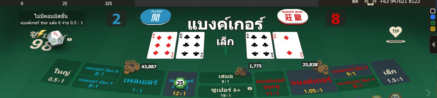 สูตรบาคาร่า แทงดัก 4 ฝั่ง