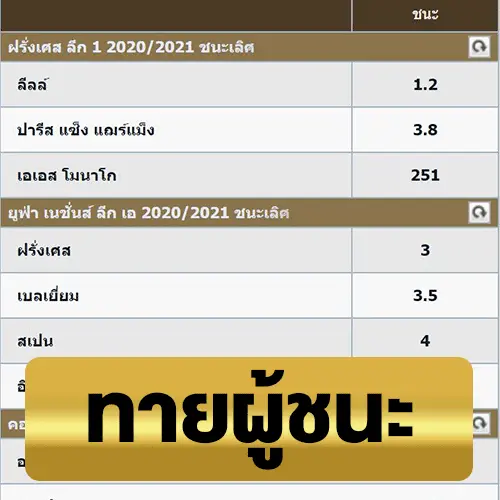 ทายผู้ชนะ